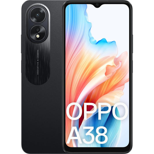 OPPO A38 (Dual Sim, 128GB/4GB, 6.56'', Glowing Black)