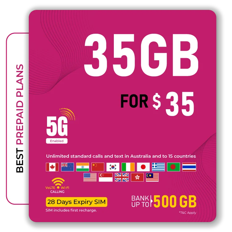 Telsim $35 Starter Pack PrePaid SIM Card