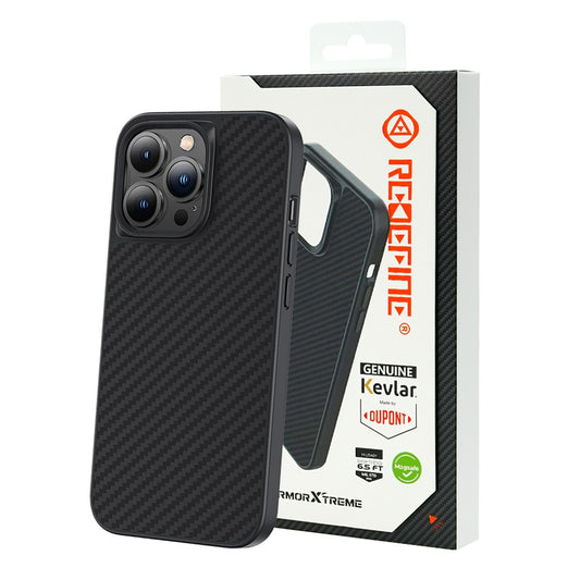 REDEFINE Armor Xtreme Soft TPU+1500D Kevlar Magnetic Case for iPhone