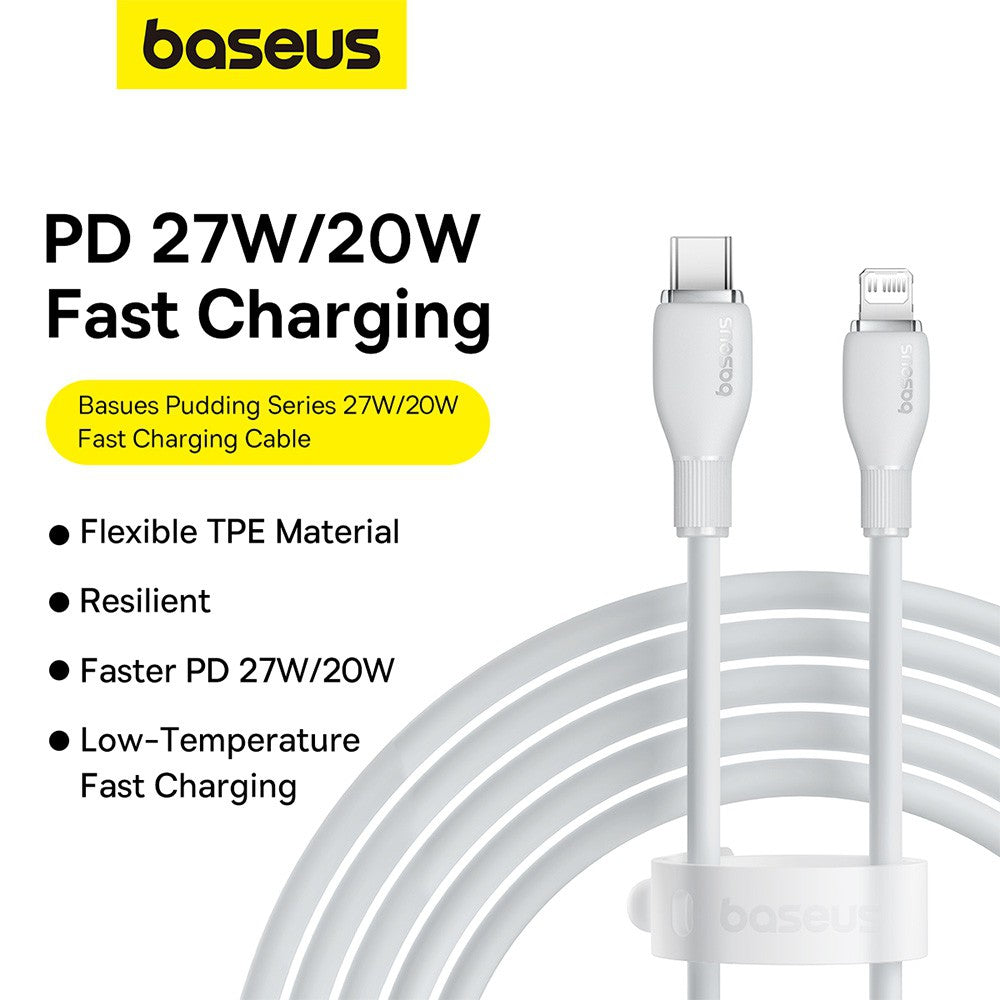 Baseus Pudding Series Fast Charging Cable Type-C to iPhone 20W 1.2m